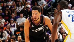 [布克集錦]正負(fù)值+25最高！布克12中5拿下20分6板8助全面數(shù)據(jù) 罰球10中10